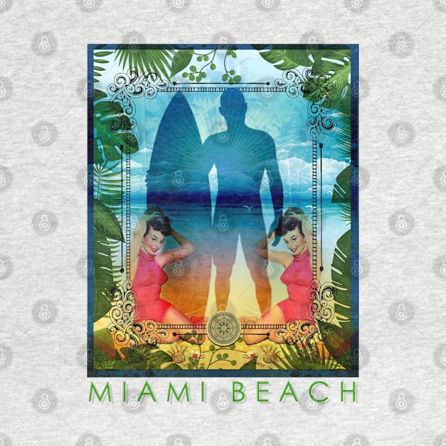 Miami Beach Shirt by TheLaundryLady